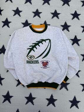 Vintage 90s Green Bay Packers Super Bowl XXXI Legends Athletic Crewneck XL